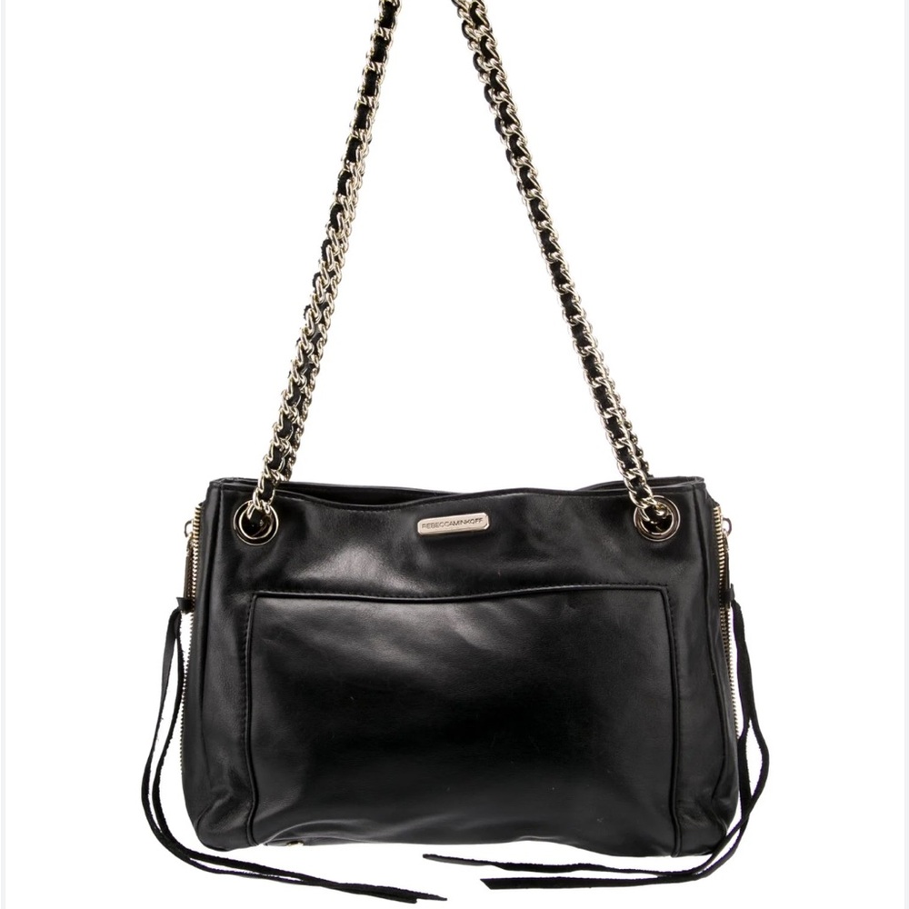 Rebecca Minkoff Black SWING Leather Bag